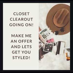 CLOSET CLEAROUT!!!